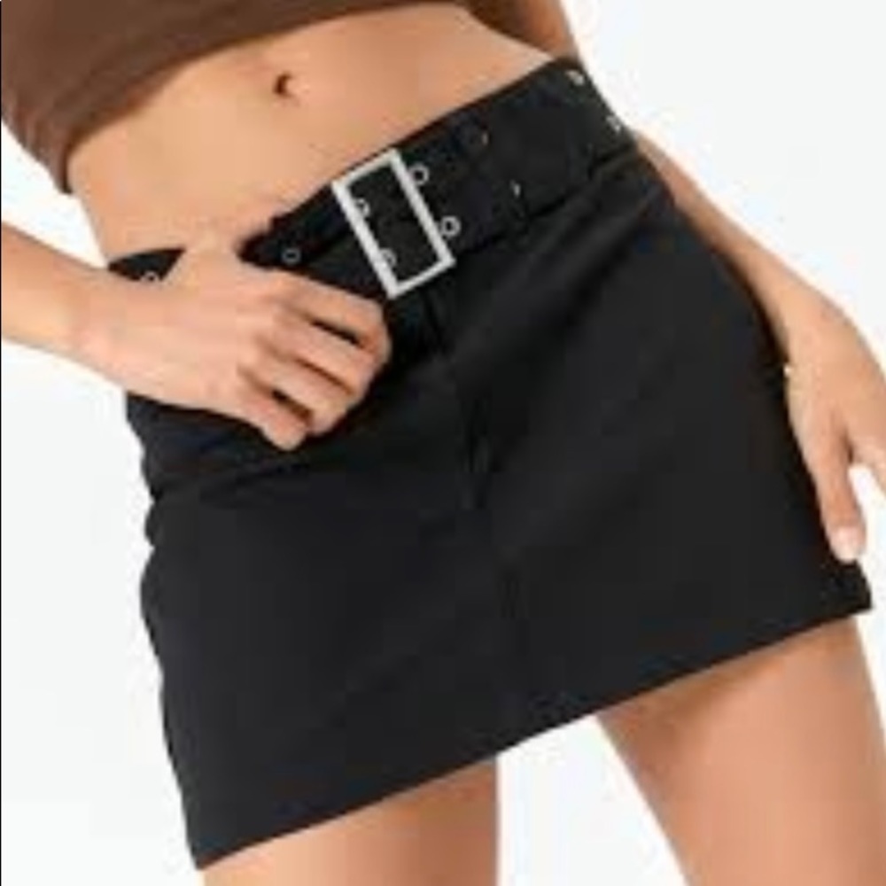 Glassons Black Mini Skirt